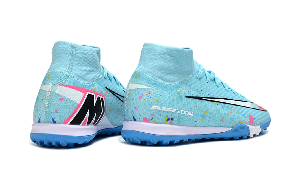 Chuteira Nike Mercurial Superfly 10 Elite Society - Azul