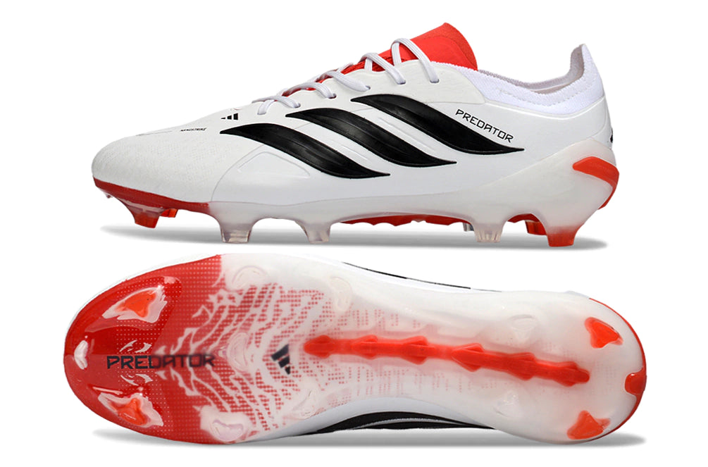 Chuteira Adidas Predator Elite 26 Campo FG - Branco