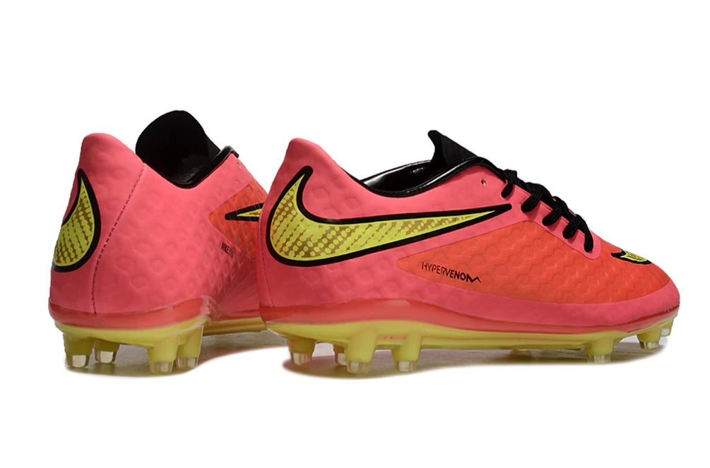 Chuteira Nike Hypervenom Phantom FG - Laranja/Amarelo