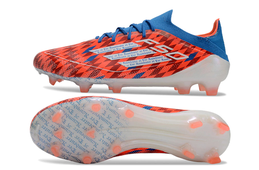 Chuteira Adidas F50 X Campo - Vermelho/Preto