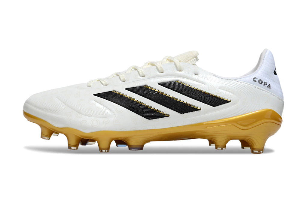 Chuteira Adidas Copa Pure 3 Elite Campo - Branco/Dourado
