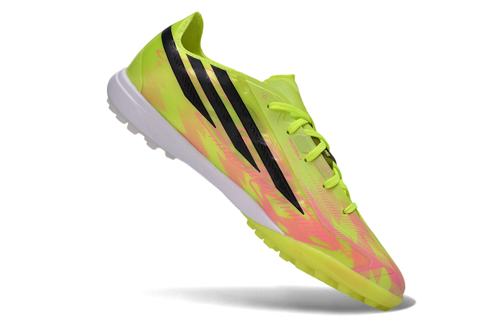 Chuteira Adidas F50 HyperFast TF - Verde
