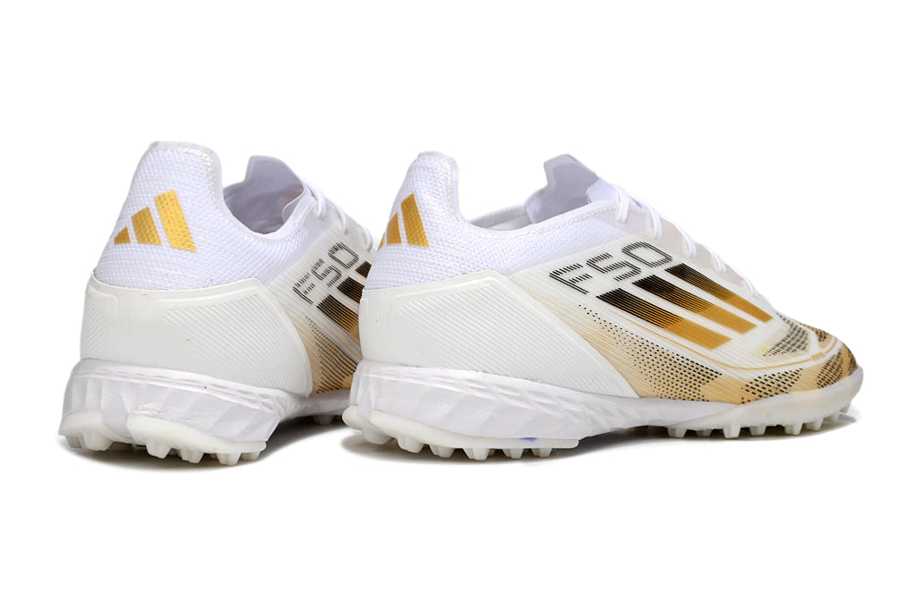 Chuteira Adidas X F50 Pro Society - Branco/Amarelo