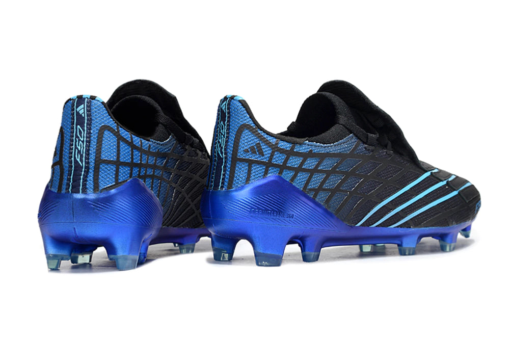 Chuteira Adidas F50 Spider FG - Preto/Azul