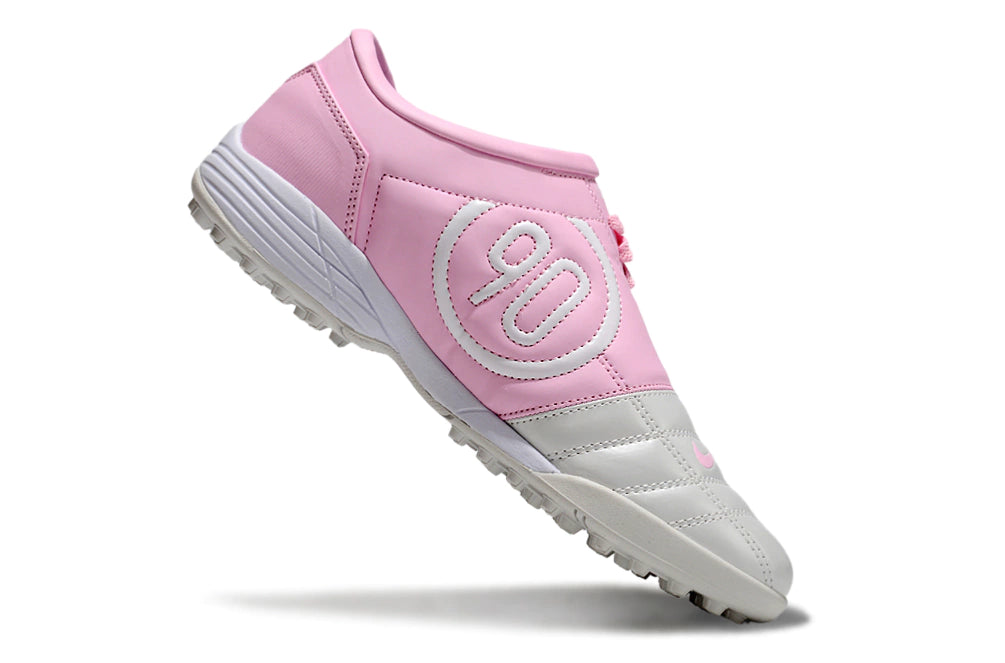Chuteira Nike Total 90 Society - Branco/Rosa