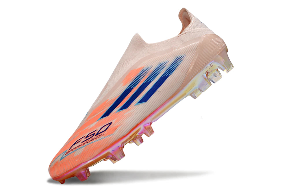 Chuteira Adidas F50 X Campo - Rosa/Laranja