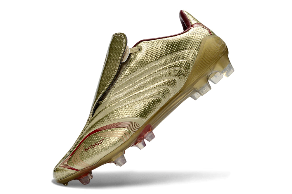 Chuteira Adidas TUNit F50 Elite FG - Azul - Dourado