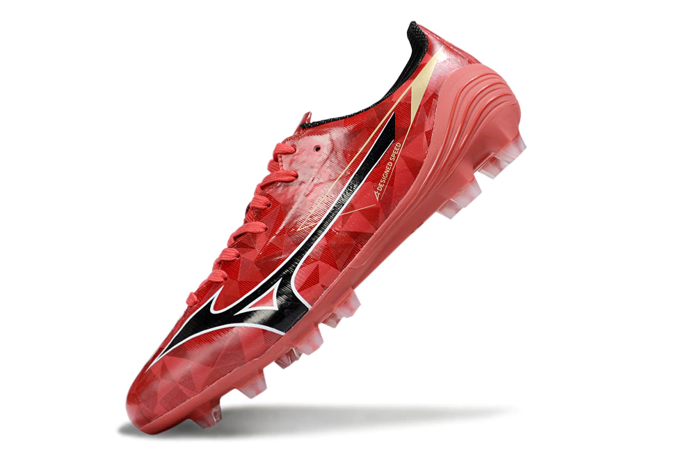 Chuteira Mizuno Alpha Japan FG "Ruby Red"