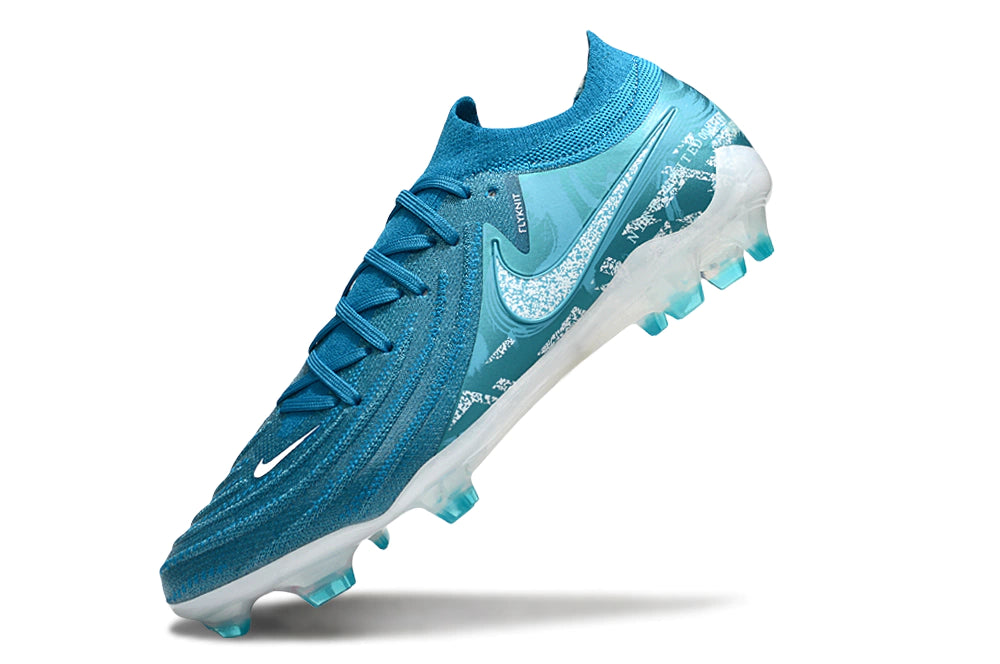 Chuteira Nike Phantom GX2 Elite Campo FG - Azul/Branco
