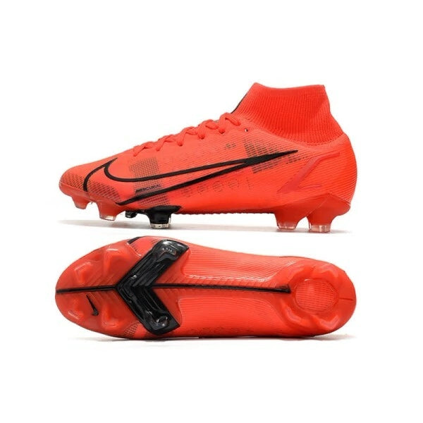 Chuteira Nike Mercurial Superfly 8 Elite Campo FG - Vermelho