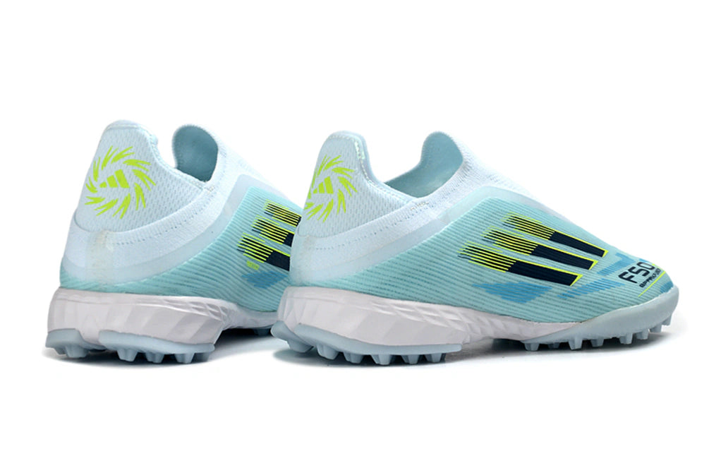 Chuteira Adidas F50 Pro Laceless Society - Azul