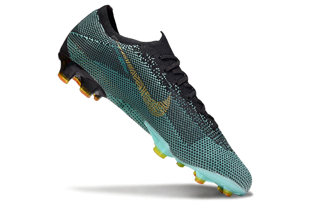 Chuteira Nike Air Zoom Mercurial Vapor 12 Elite FG - Azul/Preto