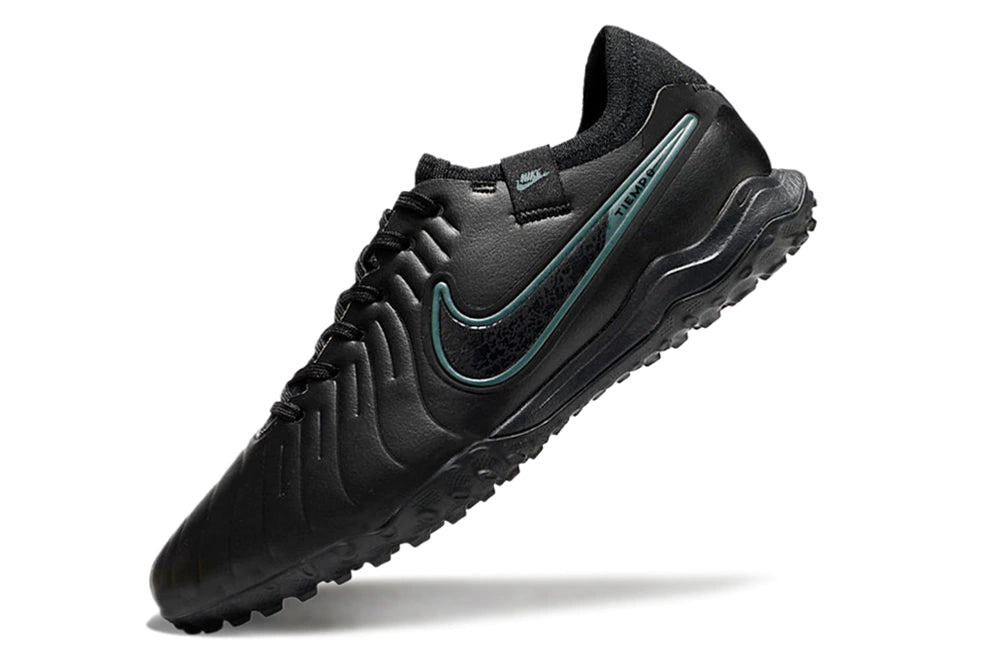 Chuteira Nike Tiempo 10 Pro Society - Preta/Verde