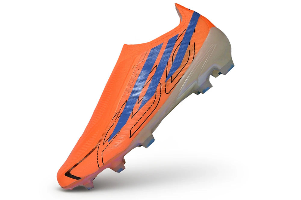 Chuteira Adidas F50 Hyperfast Laceless FG - Laranja
