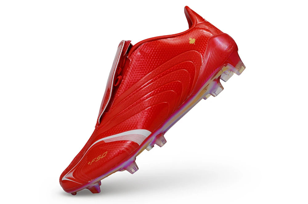 Chuteira Adidas TUNit F50 Elite FG - Vermelho