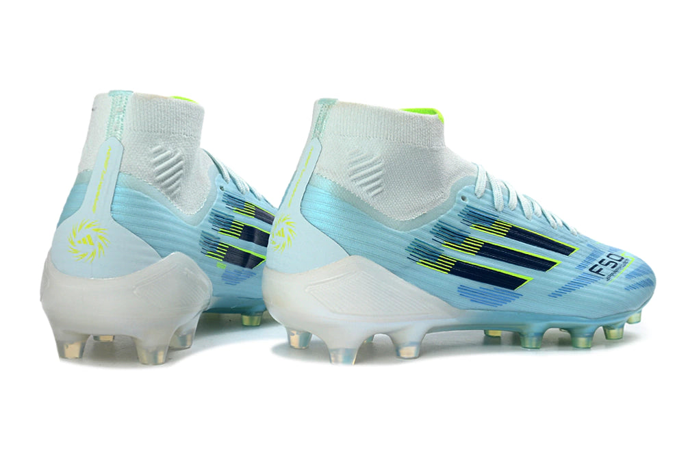 Chuteira Adidas F50 Elite Mid Campo - Azul