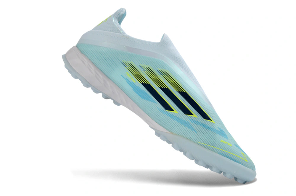 Chuteira Adidas F50 Pro Laceless Society - Azul
