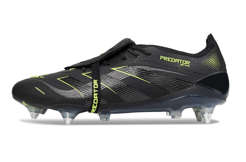 Chuteira Adidas Predator 25 Elite Tongue SG - Preto