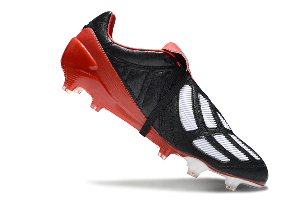 Chuteira Adidas Predator Mania FG - Preto/Vermelho