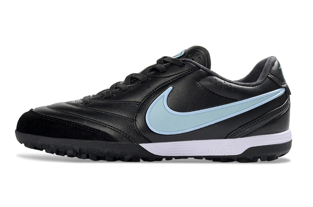 Chuteira Nike Tiempo Ligeira Pro Society - Preto/Azul