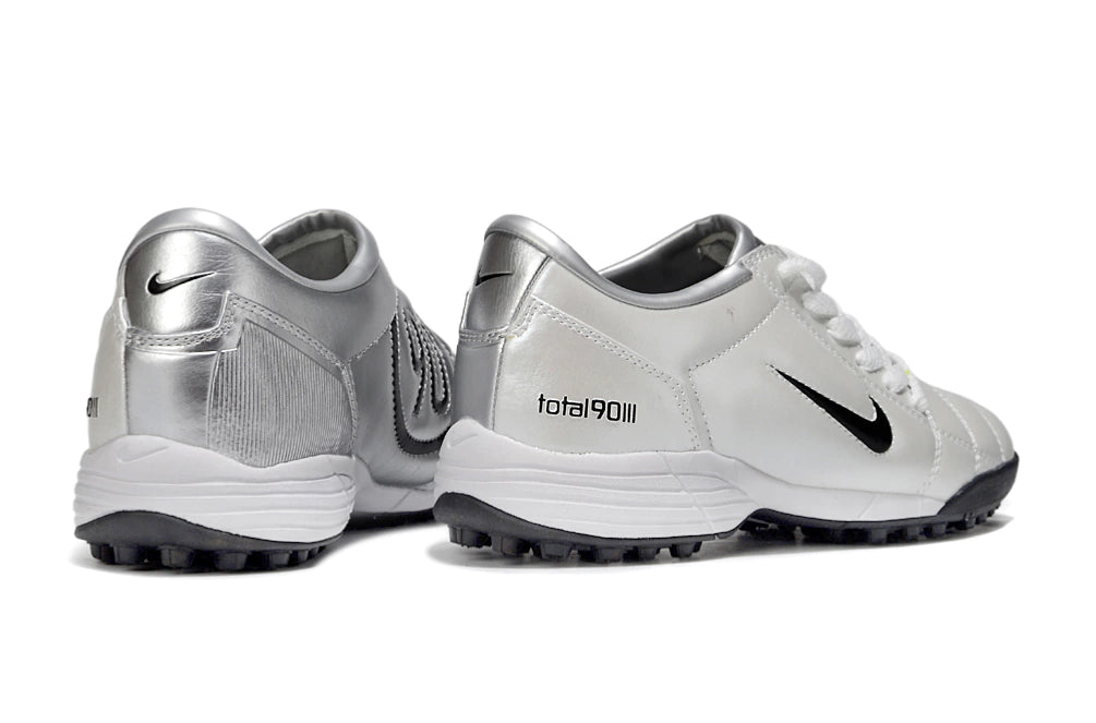 Chuteira Nike Total 90 Society - Branco/Prata