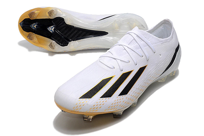 Chuteira Adidas X Speedportal.1 FG - Branco/Preto