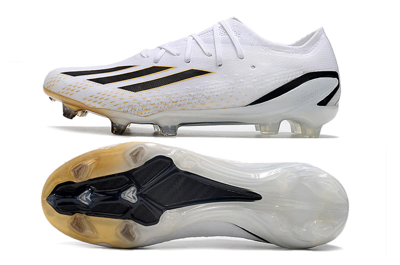 Chuteira Adidas X Speedportal.1 FG - Branco/Preto