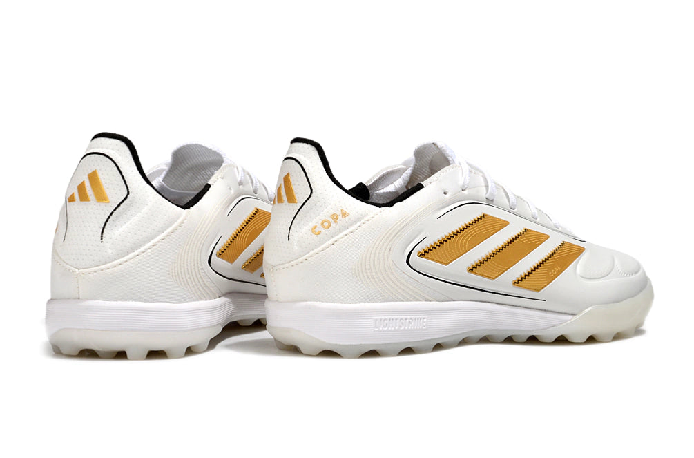 Chuteira Adidas Copa Pure 3 Society - Branco/Dourado