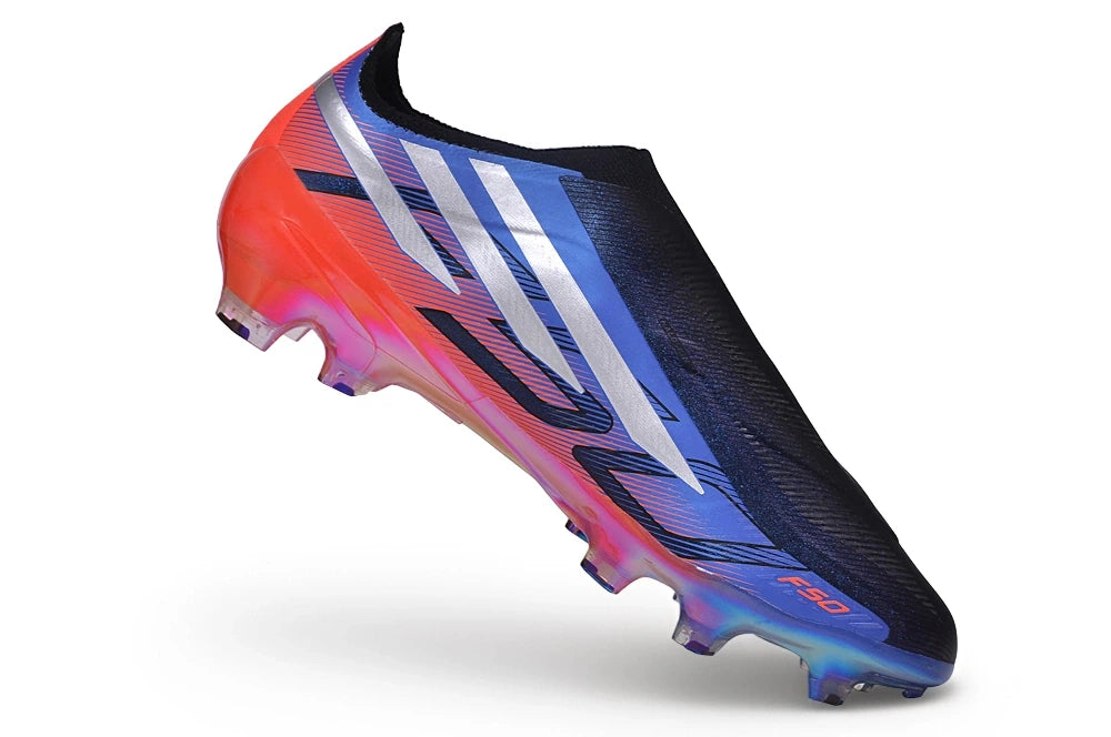 Chuteira Adidas F50 Hyperfast Laceless FG - Roxo/Preto