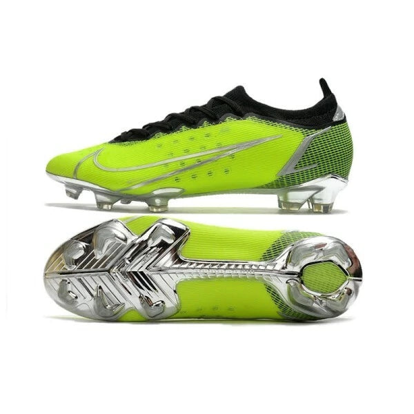 Chuteira Nike Mercurial Vapor 14 Elite Campo FG - Verde/Prata