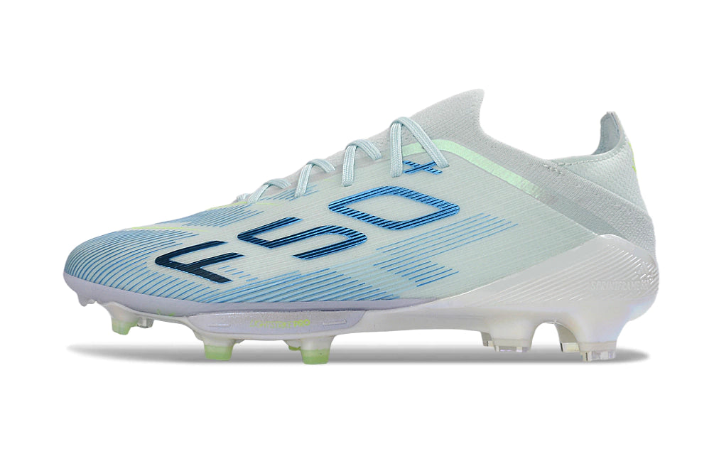 Chuteira Adidas F50.1 Elite Campo - Azul/Branco