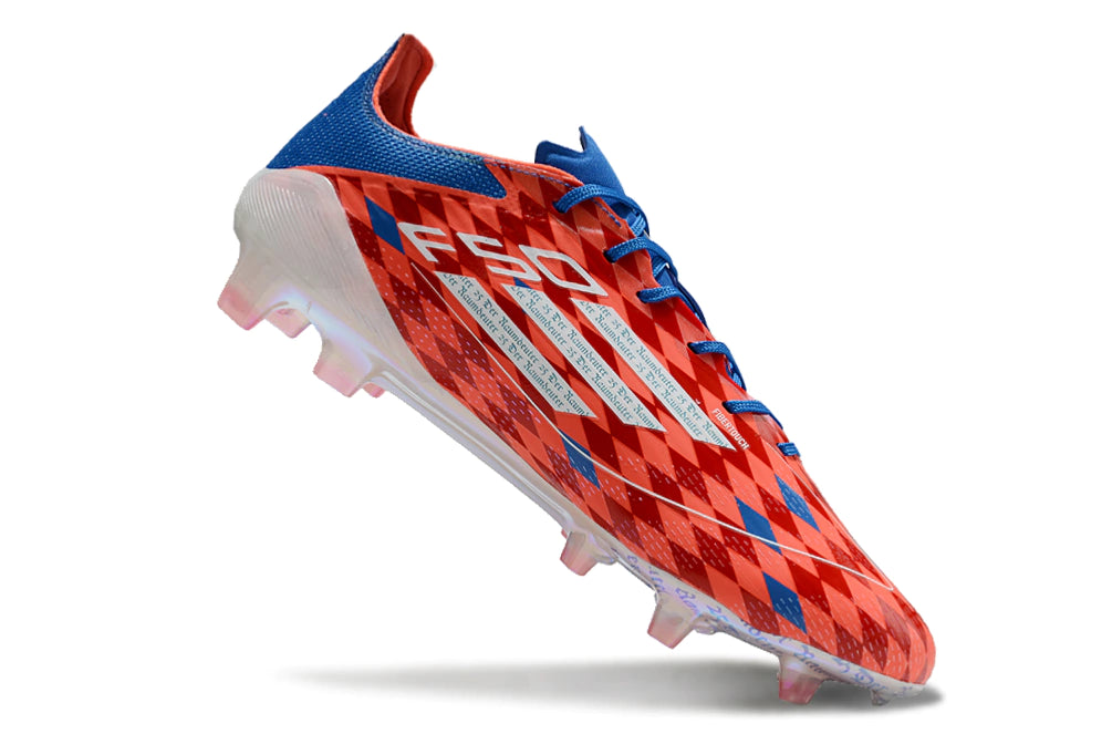 Chuteira Adidas F50 X Campo - Vermelho/Branco