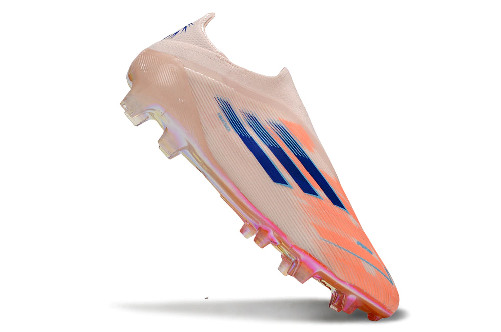 Chuteira Adidas F50 X Campo - Rosa/Laranja