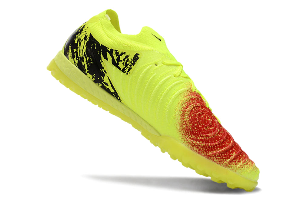 Chuteira Nike Phantom GX 2 Elite Society TF - Branco/Verde/Preto