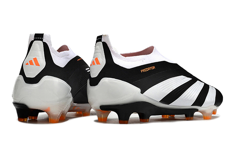 Chuteira Adidas Predstrike Elite Laceless Campo - Preto/Branco