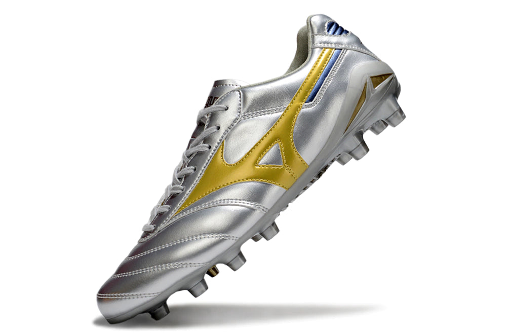 Chuteira Mizuno Morelia Neo Campo -Prata