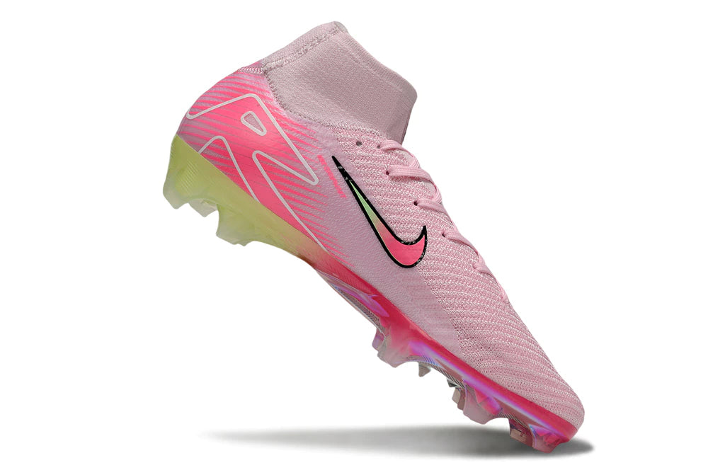 Chuteira Nike Air Zoom Mercurial Superfly 10 Elite Campo - Rosa