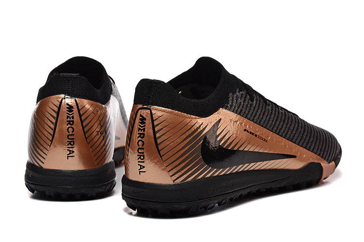 Chuteira Nike Mercurial Vapor 16 Elite Society - Preto/Dourado