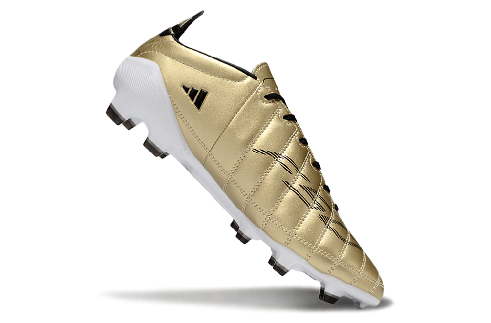 Chuteira Adidas F50 X Campo - Dourado/Preto