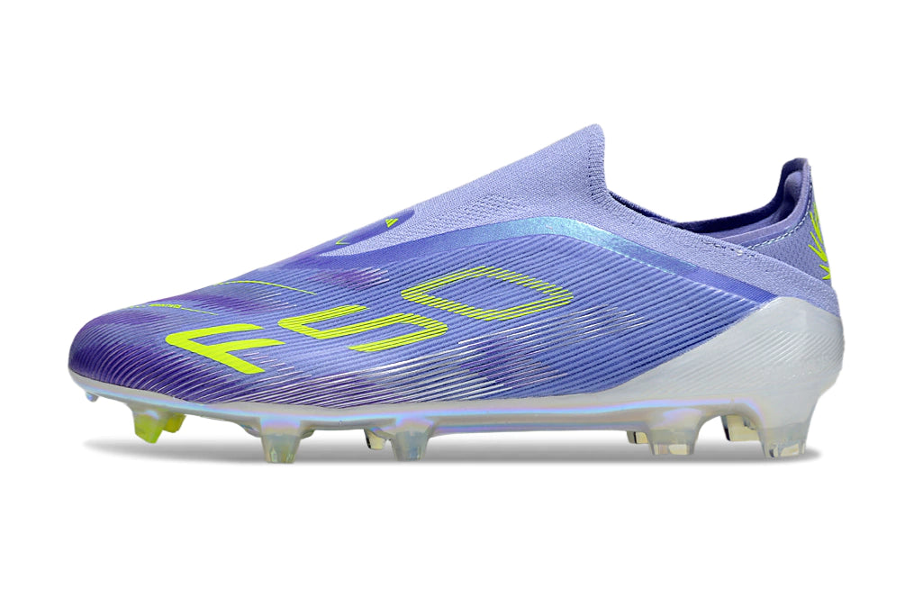 Chuteira Adidas F50 X Laceless Campo - Roxo/Branco