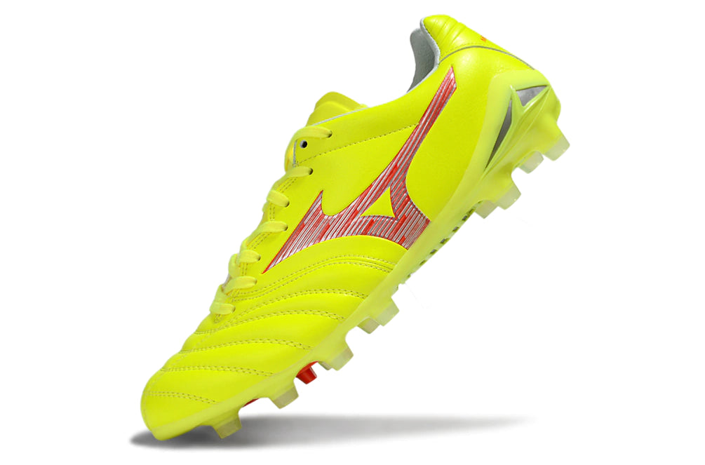 Chuteira Mizuno Morelia Neo 4 Campo - Amarelo