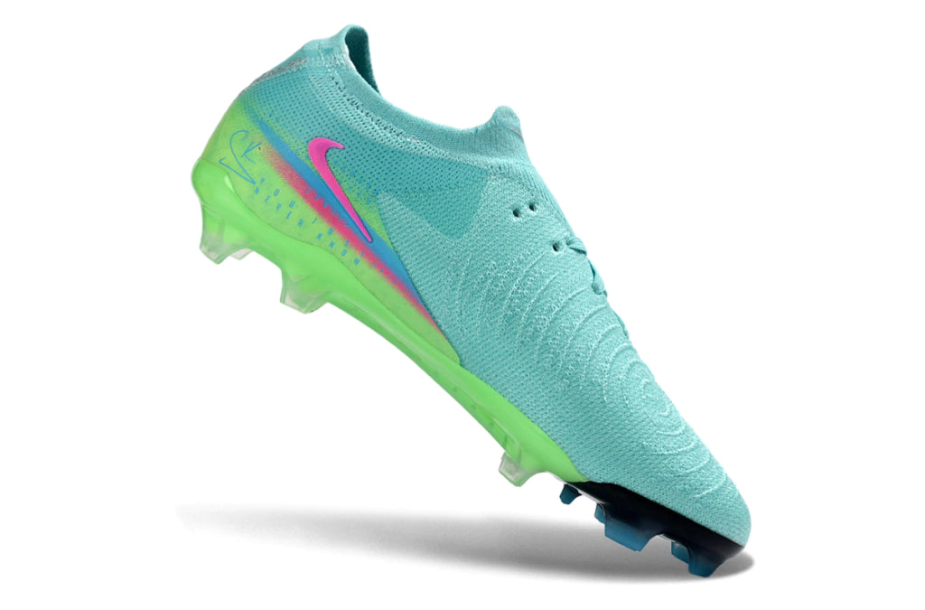 Chuteira Nike Campo Phantom GX2 Elite Campo FG - Verde/Azul