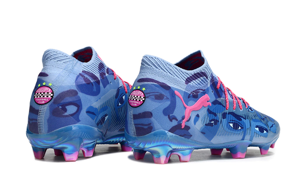 Chuteira Puma Future 8 Ultimate Campo FG - Azul