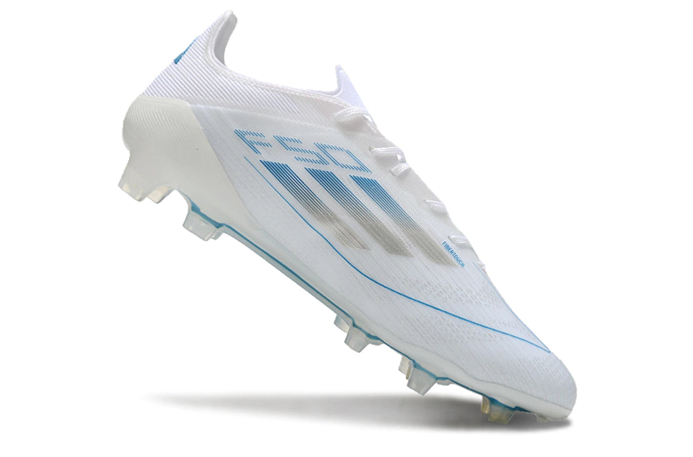 Chuteira Adidas F50 X Campo - Branco/Azul