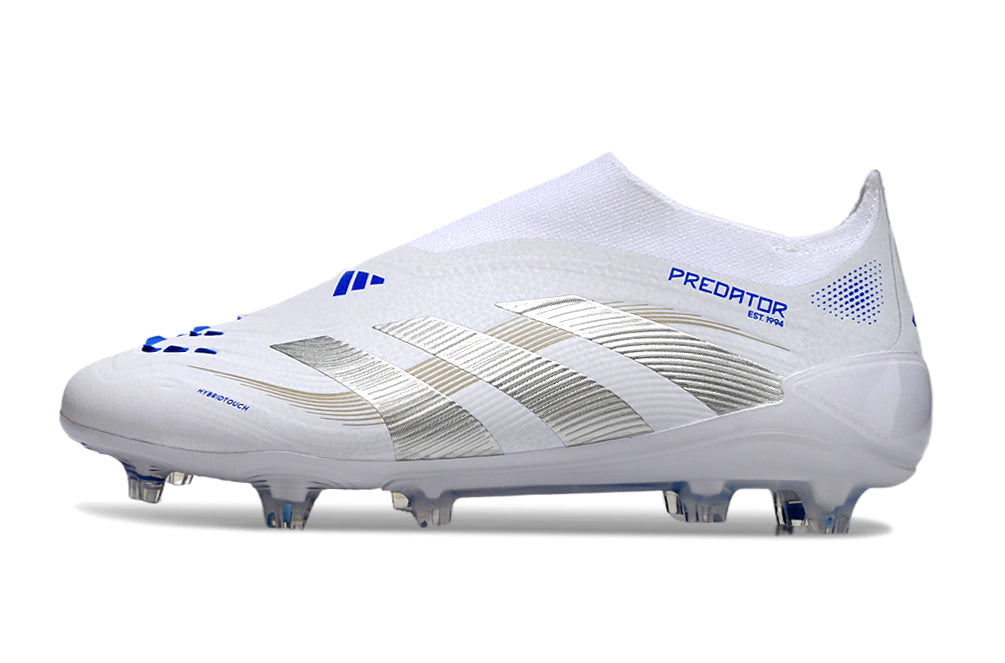 Chuteira Adidas Predator Elite 25 Laceless Campo "Polar Victory Pack"