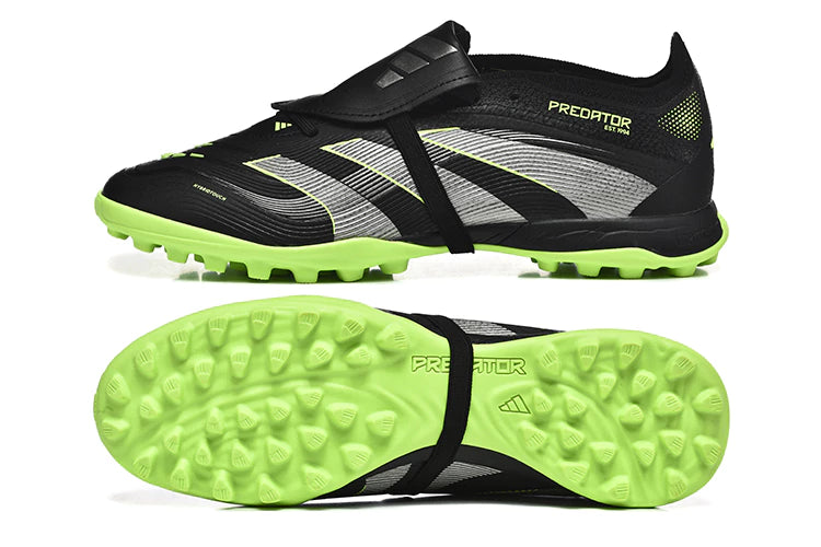 Chuteira Adidas Predator Tongue Elite 25 Society - Preto/Verde