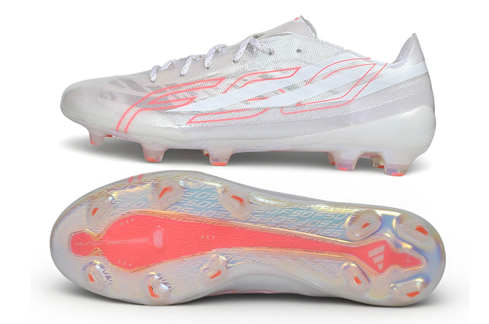 Chuteira Adidas F50 Hyperfast.1 Evo FG - Branco