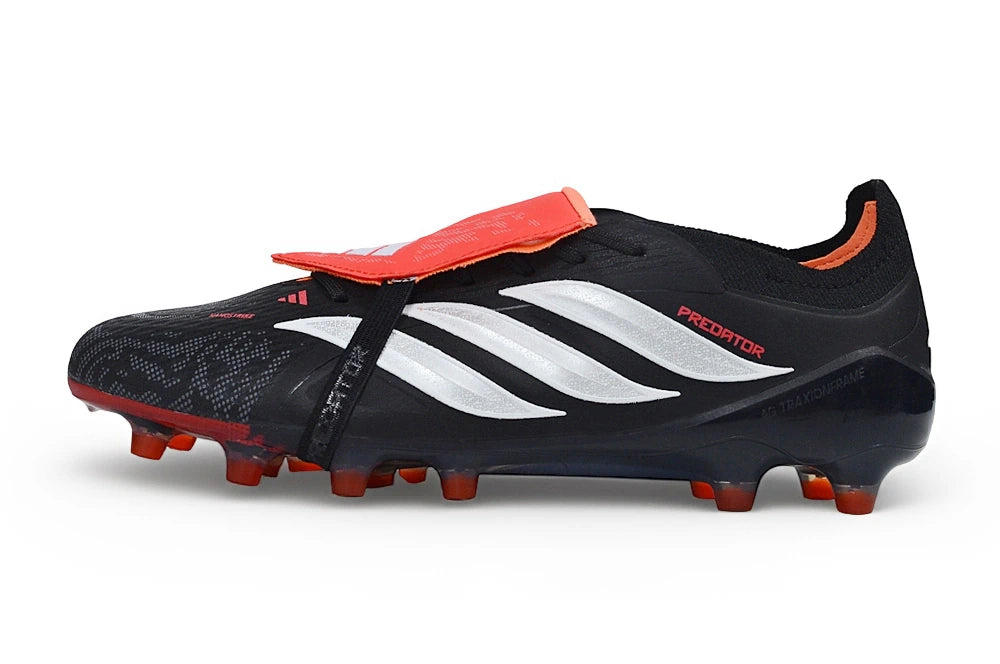 Chuteira Adidas Predator Tongue 26 Elite FG - Preto