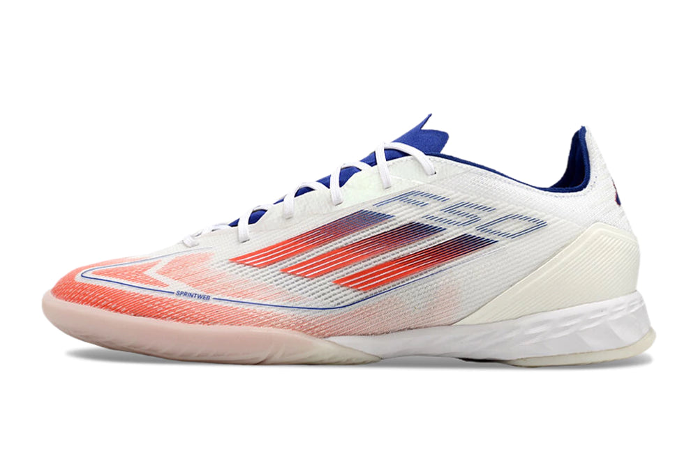 Chuteira Adidas X F50 Futsal - Laranja/Branco