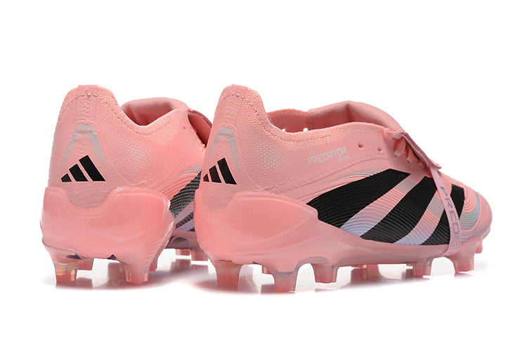 Chuteira Adidas Predator Elite Campo FG - Rosa/Preto